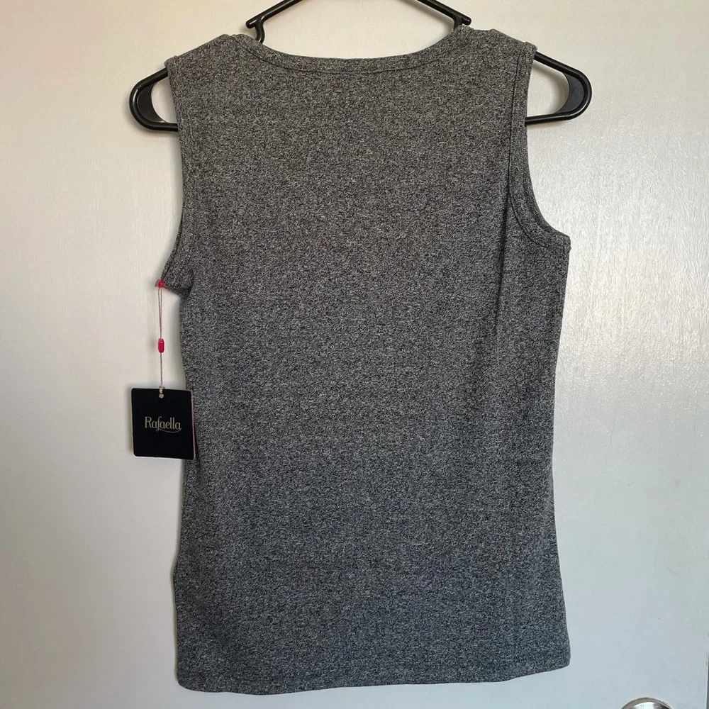 Rafaella Sleeveless Studded Top - Size XS - Picture 5 of 11